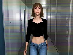 Attractive Person In 3d Animation