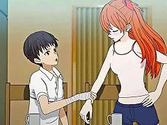 A Young Anime Girl Enjoys Oral Sex
